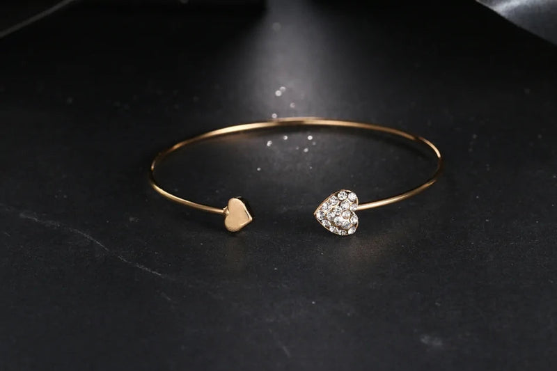 Gold Heart Bracelet