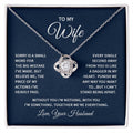 Love Knot Necklace - For Wife From Husband